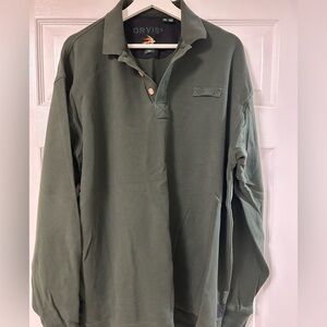 Orvis Green L/S Polo Shirt